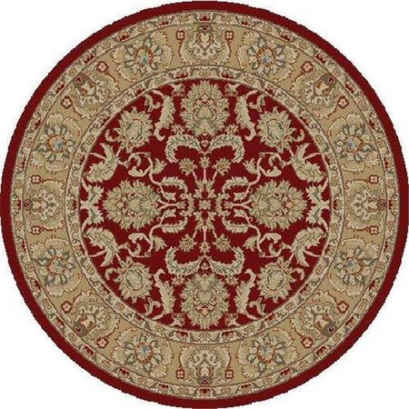 CONCORD GLOBAL TRADING Concord Global 61703 2 ft. 7 in. x 4 ft. 1 in. Ankara Oushak - Red 61703
